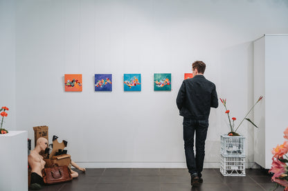 'Paint Scrap Series' Original Artworks