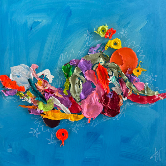 'Paint Scrap Series' Original Artworks